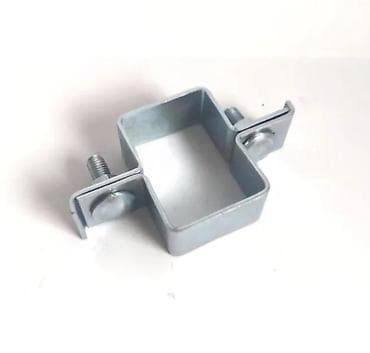 Obujmica metalna za stub 60x40 – cink + PVC (za 3D i 2D panel) 📍 na lalafo.rs — 3 Obujmica metalna za stub 60x40 – cink + PVC (za 3D i 2D panel) 📍 — 3