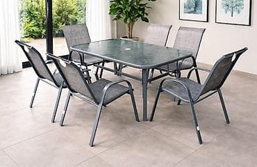 Garden furniture: 🆒 Progarden sto sa 6 stolica 🆒 🪑Stolica: Dimenzije: 54 x 72 x 90 cm 📏 at lalafo.rs — 3 Garden furniture: 🆒 Progarden sto sa 6 stolica 🆒 🪑Stolica: Dimenzije: 54 x 72 x 90 cm 📏 — 3