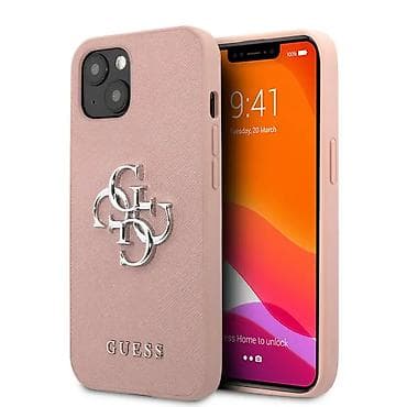 Maska Guess Saffiano Big za iPhone 13 6.1 roza (GUHCP13MSA4GSPI). Uz at lalafo.rs — 1 Maska Guess Saffiano Big za iPhone 13 6.1 roza (GUHCP13MSA4GSPI). Uz — 1