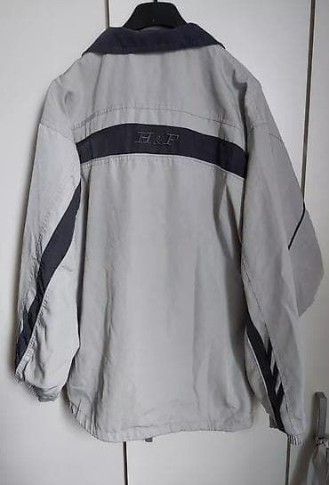 Jakna H&F, siva sa tamno sivim detaljima. - Model: lagana na lalafo.rs — 2 Jakna H&F, siva sa tamno sivim detaljima. - Model: lagana — 2