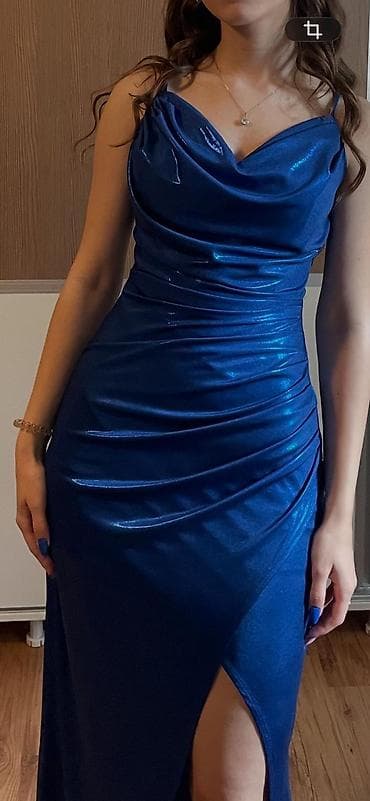 za svaki dan: Jednom obučena, za maturu.Elegantna duga haljina u kraljevski plavoj at lalafo.rs — 2 za svaki dan: Jednom obučena, za maturu.Elegantna duga haljina u kraljevski plavoj — 2