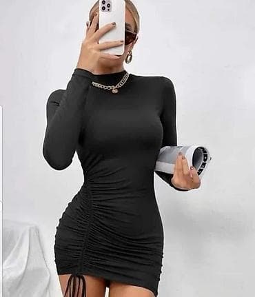 Haljina sa trakom za nabiranje sa na lalafo.rs Haljina sa trakom za nabiranje sa