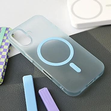 Maska Magsafe Matte PC za iPhone 16 6.1 plava. Uz brzu dostavu i at lalafo.rs — 6 Maska Magsafe Matte PC za iPhone 16 6.1 plava. Uz brzu dostavu i — 6