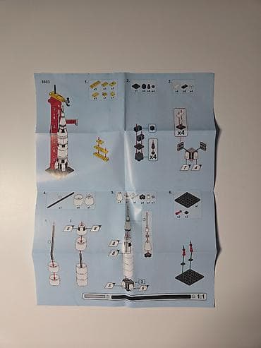 Kockice za sastavljanje - Svemirska raketa Kockice, izgledom na lalafo.rs — 3 Kockice za sastavljanje - Svemirska raketa Kockice, izgledom — 3
