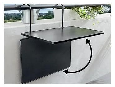 Preklopni stočić za balkon – kači se na ogradu - Praktičan viseći na lalafo.rs Preklopni stočić za balkon – kači se na ogradu - Praktičan viseći