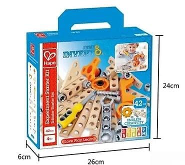 Kreativne i edukativne igračke: Hape Junior Inventor – Experiment Starter Kit, 42 delova - Edukativni na lalafo.rs — 1 Kreativne i edukativne igračke: Hape Junior Inventor – Experiment Starter Kit, 42 delova - Edukativni — 1