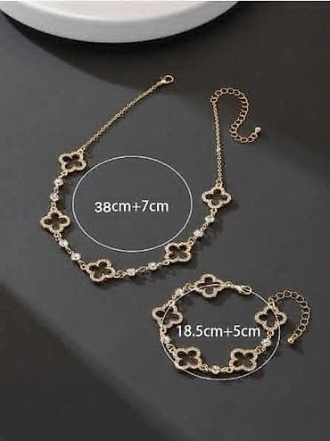 Set nakita – ogrlica i narukvica u zlatnoj boji - Dizajn: spoj na lalafo.rs — 2 Set nakita – ogrlica i narukvica u zlatnoj boji - Dizajn: spoj — 2