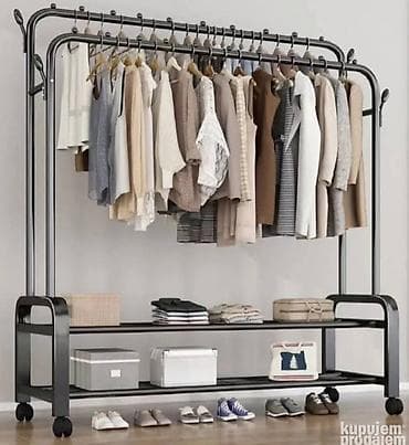 Dupli stalak Vesalica za odecu Stender za odecu Civiluk za odecu na lalafo.rs — 1 Dupli stalak Vesalica za odecu Stender za odecu Civiluk za odecu — 1