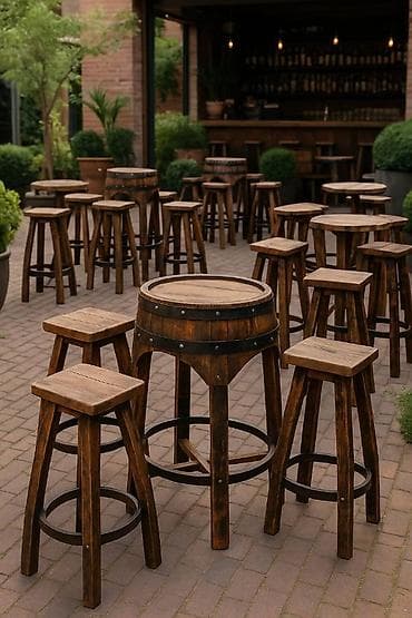 Garnitura za sedenje pravi se od korisceni burica dimenzije: sto od 50 na lalafo.rs — 1 Garnitura za sedenje pravi se od korisceni burica dimenzije: sto od 50 — 1