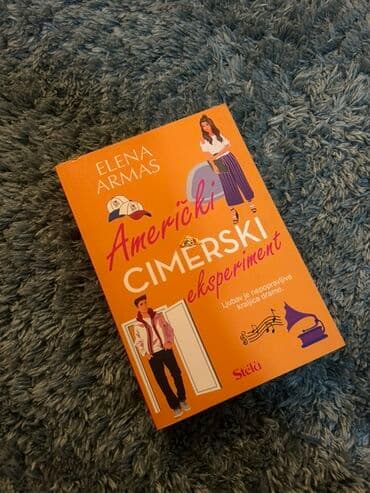 Knjige i stripovi: Knjiga: Američki cimerski eksperiment Autor: Elena Armas Izdavač na lalafo.rs Knjige i stripovi: Knjiga: Američki cimerski eksperiment Autor: Elena Armas Izdavač