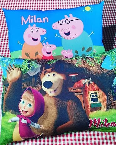 Personalizovani jastuci sa štampom Dimenzije jastuka 45x32 su 2440 din na lalafo.rs Personalizovani jastuci sa štampom Dimenzije jastuka 45x32 su 2440 din