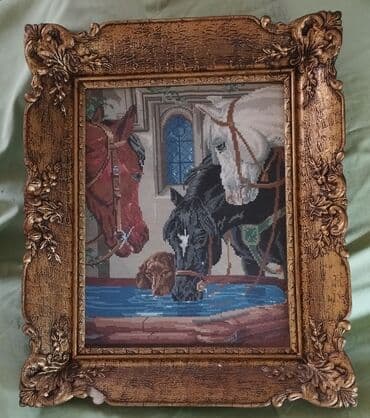 Goblen, Polovno, 42 x 32 cm, O trošku kupca na lalafo.rs Goblen, Polovno, 42 x 32 cm, O trošku kupca