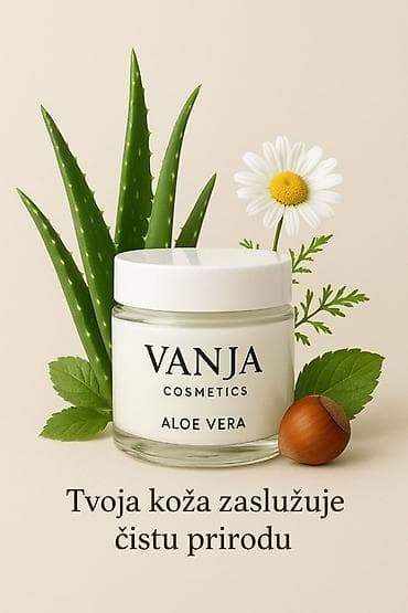 VANJA Cosmetics – Aloe Vera krema za lice Prirodna hidratantna krema na lalafo.rs — 1 VANJA Cosmetics – Aloe Vera krema za lice Prirodna hidratantna krema — 1