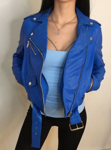 Michael Kors orig. kožna moto jakna iz USA S veličine. Jakna je od na lalafo.rs — 5 Michael Kors orig. kožna moto jakna iz USA S veličine. Jakna je od — 5