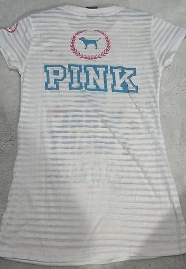 Pink VICTORIA's secret original majica, mestimično providna. Bele na lalafo.rs — 2 Pink VICTORIA's secret original majica, mestimično providna. Bele — 2