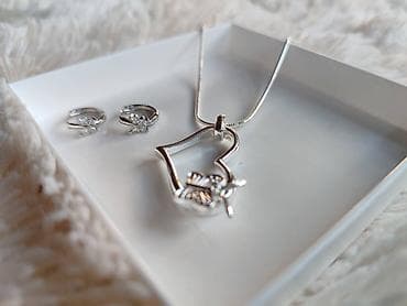 Set nakita – žig 925 - Materijal: srebro, utisnut žig 925 - Komplet na lalafo.rs — 5 Set nakita – žig 925 - Materijal: srebro, utisnut žig 925 - Komplet — 5