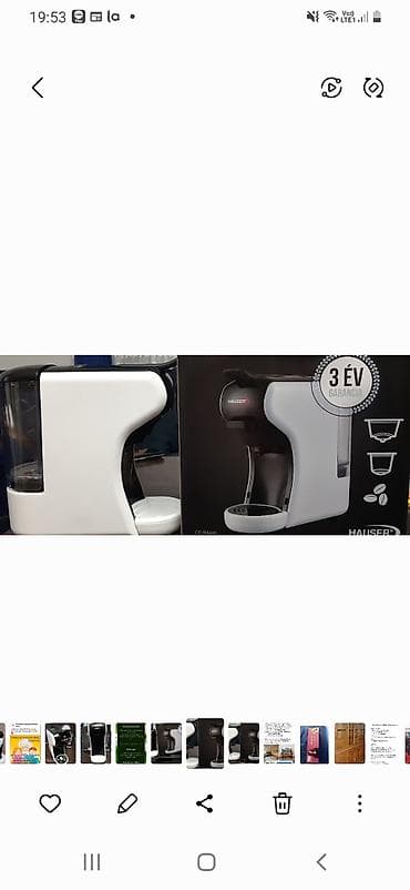 Hauser aparat za kafu – model CE-934W - Kompaktan aparat za pripremu na lalafo.rs — 4 Hauser aparat za kafu – model CE-934W - Kompaktan aparat za pripremu — 4