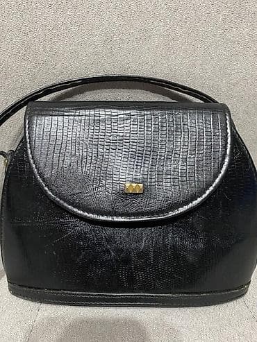 eko koza sa: Elegantna crna ženska torbica preko ramena - Materijal: imitacija at lalafo.rs — 2 eko koza sa: Elegantna crna ženska torbica preko ramena - Materijal: imitacija — 2