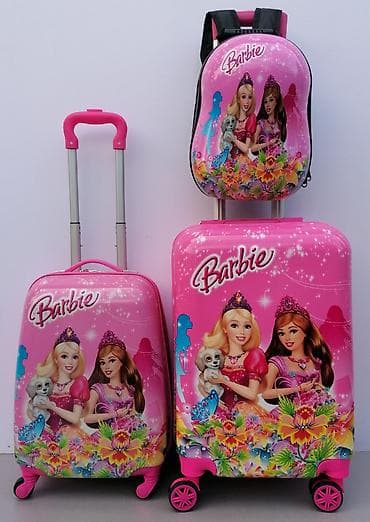 Deciji Koferi set 3u1 mod.12 Barbi roze ❤️ ⛟ B E S P L A T N A ⛟︎ na lalafo.rs Deciji Koferi set 3u1 mod.12 Barbi roze ❤️ ⛟ B E S P L A T N A ⛟︎