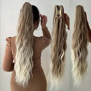 Ekstenzija za kosu – duga, talasasta/uvijena rep-klip - Tip: Clip-in na lalafo.rs — 8 Ekstenzija za kosu – duga, talasasta/uvijena rep-klip - Tip: Clip-in — 8