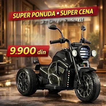 Električni trotočkaš – motor za decu - Dizajn u stilu choppera na lalafo.rs Električni trotočkaš – motor za decu - Dizajn u stilu choppera