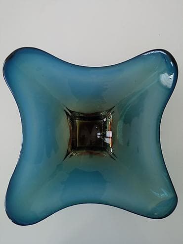 Murano somersso velika vintage činija za voće bez oštećena. Plava boja na lalafo.rs — 2 Murano somersso velika vintage činija za voće bez oštećena. Plava boja — 2