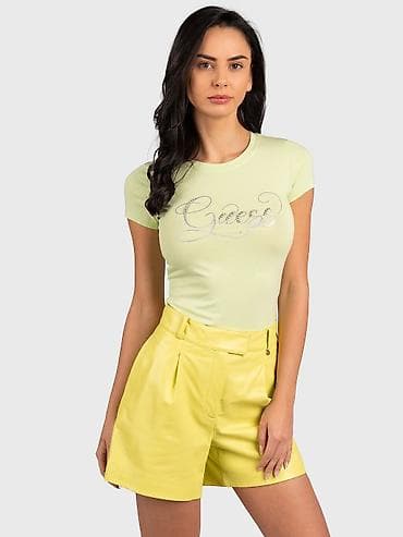 Ženska majica kratkih rukava – svetlo limunsko zelena - Kroj na lalafo.rs — 4 Ženska majica kratkih rukava – svetlo limunsko zelena - Kroj — 4