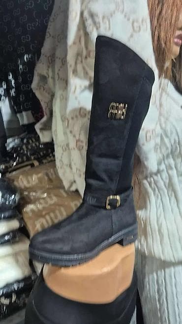 High boots, 36, color - Black at lalafo.rs — 3 High boots, 36, color - Black — 3