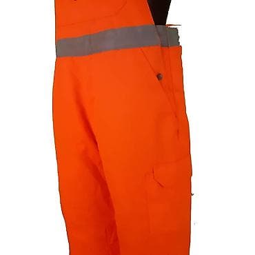 Workwear: Work dungarees, L (EU 52), color - Orange at lalafo.rs — 5 Workwear: Work dungarees, L (EU 52), color - Orange — 5