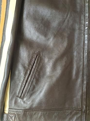 LLD Kožna Tamno Braon Bajkerska Jakna - IT 3XL ⭕ Stanje: Nekorišćena na lalafo.rs — 7 LLD Kožna Tamno Braon Bajkerska Jakna - IT 3XL ⭕ Stanje: Nekorišćena — 7