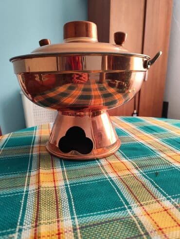 Materijal: bakar s drvenim detaljima na poklopcu Tradicionalni dizajn at lalafo.rs Materijal: bakar s drvenim detaljima na poklopcu Tradicionalni dizajn