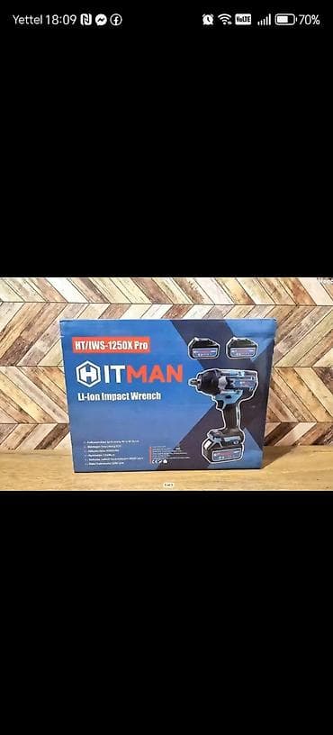 Setovi akumulatorskog alata: Bežični alat HITMAN – set 1) Akumulatorski udarni čekić-bušilica na lalafo.rs — 2 Setovi akumulatorskog alata: Bežični alat HITMAN – set 1) Akumulatorski udarni čekić-bušilica — 2