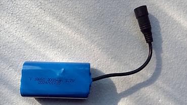 Baterija Y 18650 3000mAh 3,7V nova sa okruglim prikljuckom 5.5mm za at lalafo.rs Baterija Y 18650 3000mAh 3,7V nova sa okruglim prikljuckom 5.5mm za