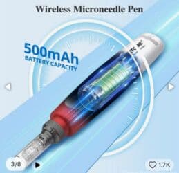 Facial Care Appliances: Derma pen aparat,5nivoa rada,uz aparat se dobija 5iglica-ketridza,USB at lalafo.rs — 4 Facial Care Appliances: Derma pen aparat,5nivoa rada,uz aparat se dobija 5iglica-ketridza,USB — 4