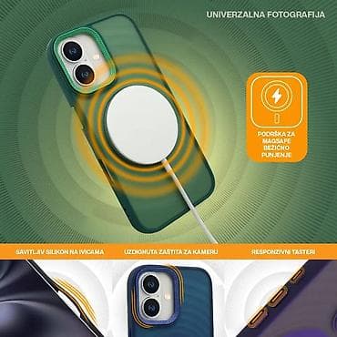 Futrola RADIAN MagSafe za iPhone 16 (6.1) zelena. Kataloški broj na lalafo.rs — 2 Futrola RADIAN MagSafe za iPhone 16 (6.1) zelena. Kataloški broj — 2