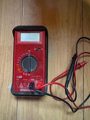 Axes: Digitalni multimetar BENNING MM 3 - Merenja: jednosmerni i at lalafo.rs — 2 Axes: Digitalni multimetar BENNING MM 3 - Merenja: jednosmerni i — 2