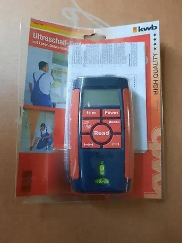Laserski Metar KWB Profi 📏 Proizvođač: KWB, Germany 🇩🇪 Stanje: Novo at lalafo.rs — 3 Laserski Metar KWB Profi 📏 Proizvođač: KWB, Germany 🇩🇪 Stanje: Novo — 3