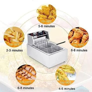 Friteza za radnu površinu sa velikim rezervoarom od 6L i snage 2500w at lalafo.rs — 2 Friteza za radnu površinu sa velikim rezervoarom od 6L i snage 2500w — 2