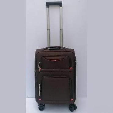 Travel suitcases and bags: Putna torba braon boje, idealna za kraća putovanja ili kao ručni at lalafo.rs — 3 Travel suitcases and bags: Putna torba braon boje, idealna za kraća putovanja ili kao ručni — 3