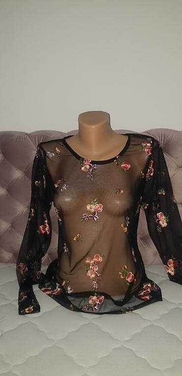 Bluza crna providna sa vezenim cveticima.
L,XL
AKCIJA 500 na lalafo.rs Bluza crna providna sa vezenim cveticima.
L,XL
AKCIJA 500