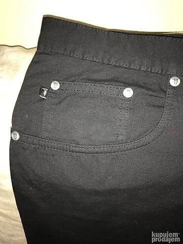 Pantalone, Trussardi Jeans, bоја - Crna na lalafo.rs — 2 Pantalone, Trussardi Jeans, bоја - Crna — 2