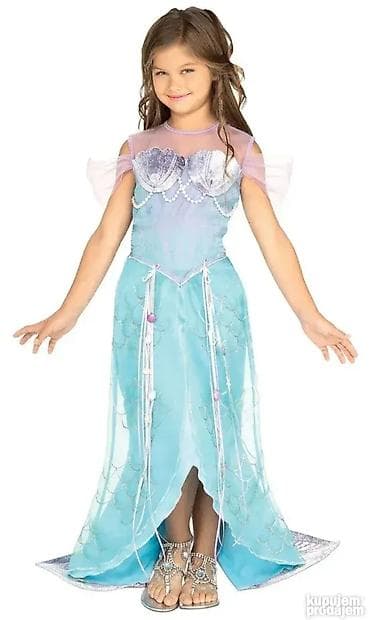 Model 2 Kostim za decu mala sirena Arijel Ariel decija haljina duga _U na lalafo.rs — 1 Model 2 Kostim za decu mala sirena Arijel Ariel decija haljina duga _U — 1