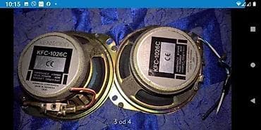 1. Axton Triax 6X9 AX369 2. Blaupunkt GT 2E 3. Kenwood KFC-1026C 4 na lalafo.rs — 10 1. Axton Triax 6X9 AX369 2. Blaupunkt GT 2E 3. Kenwood KFC-1026C 4 — 10