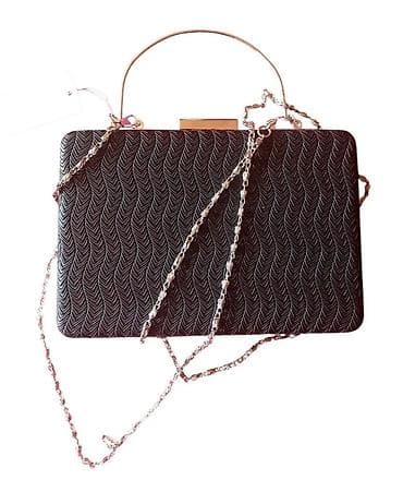 Elegantna ženska večernja torbica – model “clutch” sa metalnim okvirom na lalafo.rs — 4 Elegantna ženska večernja torbica – model “clutch” sa metalnim okvirom — 4