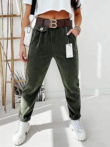 🔥Ženske somot pantalone – visok struk, ravna nogavica🔥 Pantalone i na lalafo.rs — 2 🔥Ženske somot pantalone – visok struk, ravna nogavica🔥 Pantalone i — 2