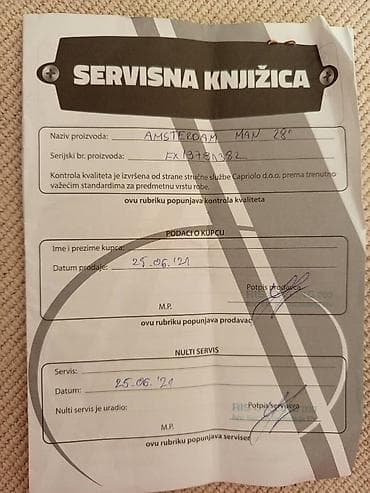 Capriolo Amsterdam Man 28" – gradski/treking bicikl - Veličina na lalafo.rs — 3 Capriolo Amsterdam Man 28" – gradski/treking bicikl - Veličina — 3