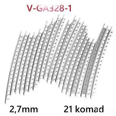 PRAGOVI ZA BAS GITARU 2,7MM BESPLATNA DOSTAVA | 21 komad u na lalafo.rs PRAGOVI ZA BAS GITARU 2,7MM BESPLATNA DOSTAVA | 21 komad u