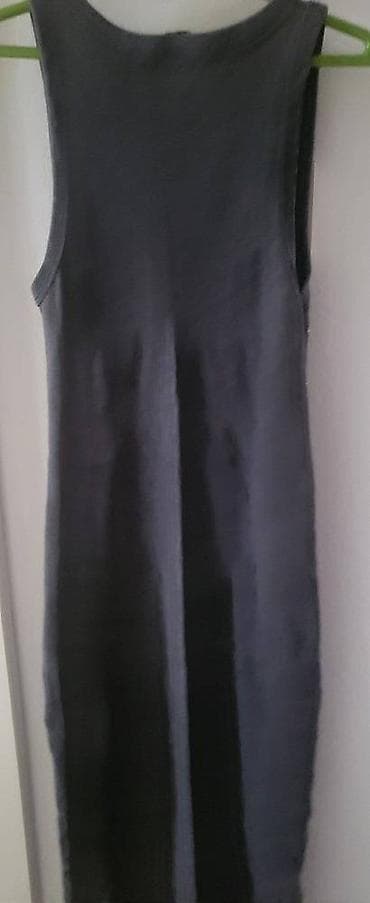Zara haljina, rebrasta, tamno siva, uska uz telo, sa cirkonima,duga, M na lalafo.rs — 2 Zara haljina, rebrasta, tamno siva, uska uz telo, sa cirkonima,duga, M — 2