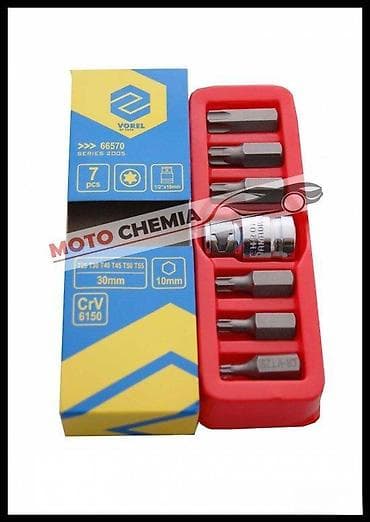 Set TORX ključeva T25–T55, 7 komada VOREL (Poljska) Fiksno 🧰 Set od na lalafo.rs — 1 Set TORX ključeva T25–T55, 7 komada VOREL (Poljska) Fiksno 🧰 Set od — 1