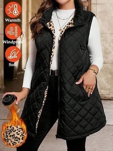 prsluk jaknica mango u: Ženska prošivena prsluk-zaštita, dugačak model bez rukava. - Boja na lalafo.rs — 4 prsluk jaknica mango u: Ženska prošivena prsluk-zaštita, dugačak model bez rukava. - Boja — 4